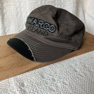 NWT Triangle Sport Headwear 100% Cotton Cadet MI Cap, One Size, “Marco Island”